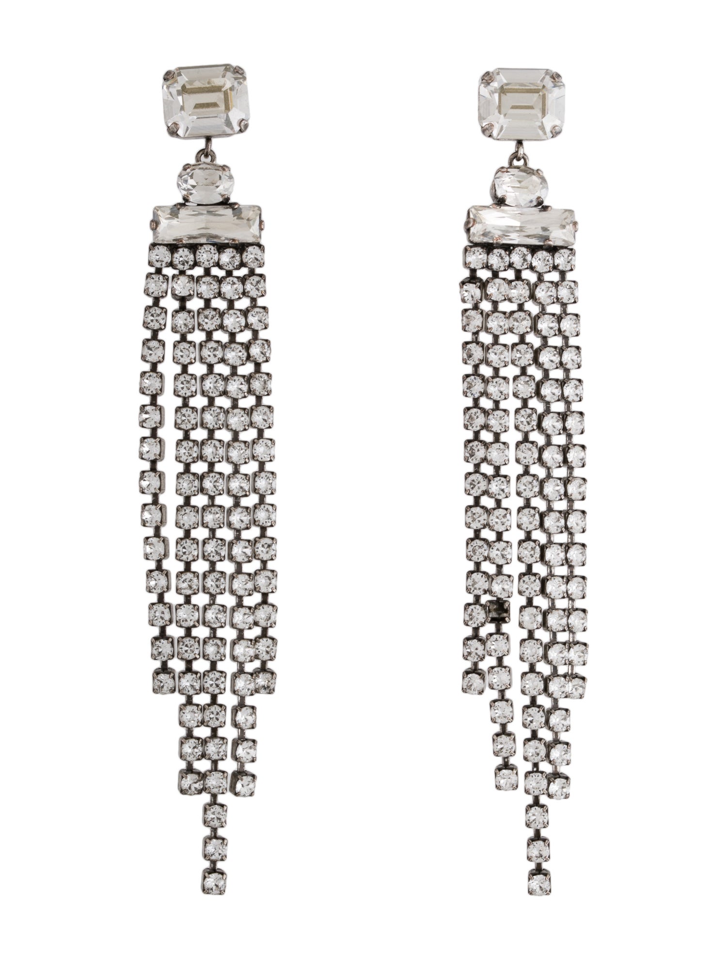 Isabel Marant Crystal Drop Earrings